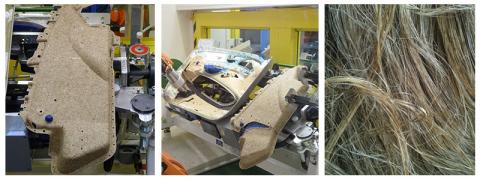 Car doors in natural fiber