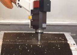 AXIOME honeycomb milling